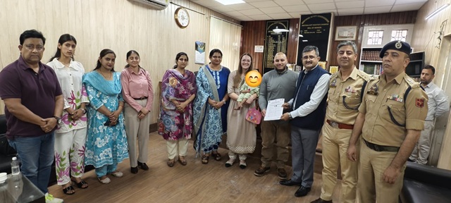 'Udhampur admin facilitates maiden Inter-Country Adoption under Mission Vatsalya '